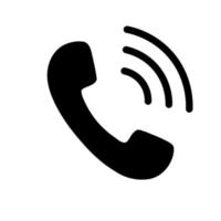 phone icon telephone icon symbol for app and messenger vector